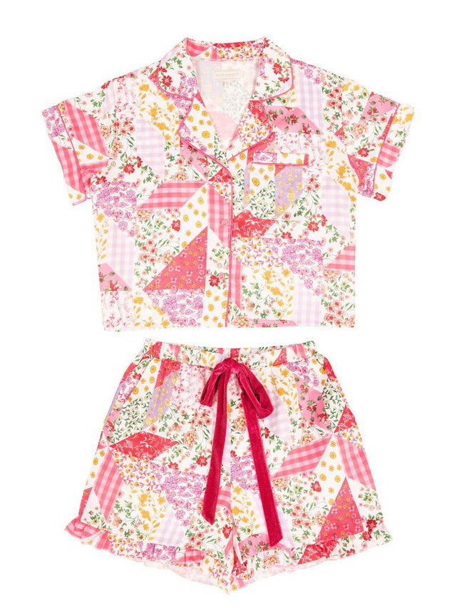 SIMPLY SOUTHERN PATCH WORK PAJAMAS