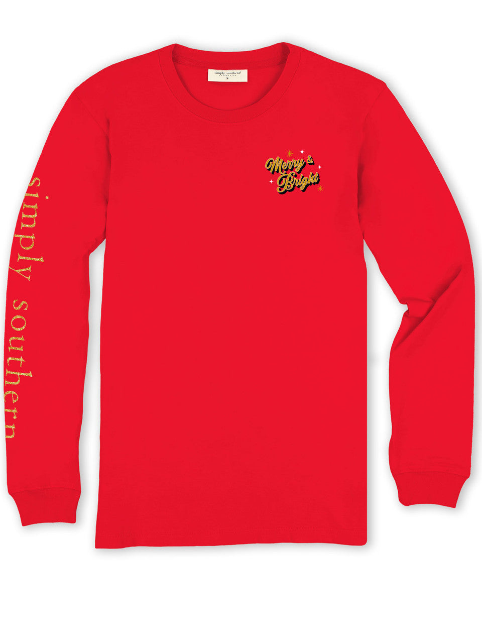 Simply Southern Santa "Believe" Long Sleeve T-shirt
