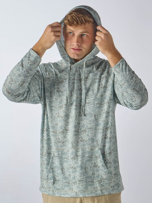 Men Sport Camo Hoodie
