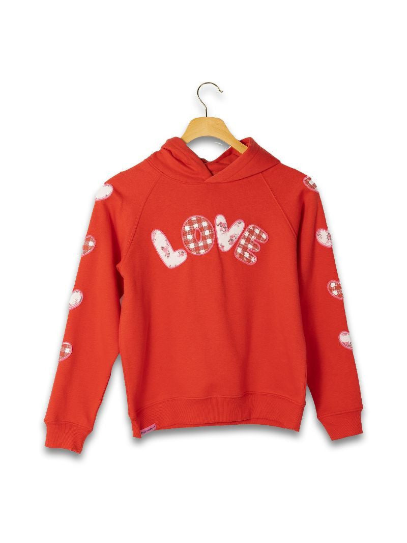 SIMPLY SOUTHERN PATCH LOVE HOODIE