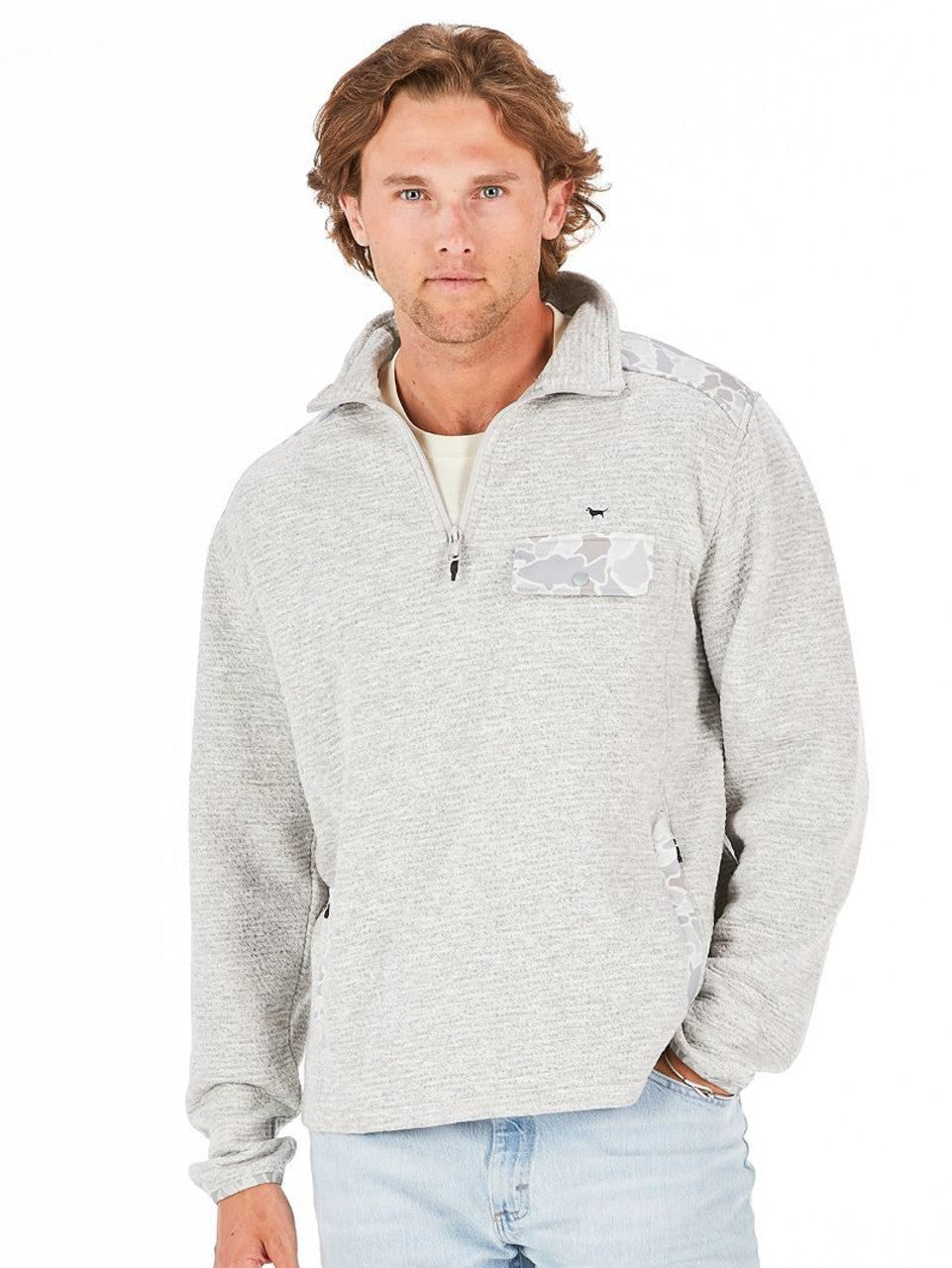 SIMPLY SOUTHERN QURTER ZIP PULL OVER HEATHER