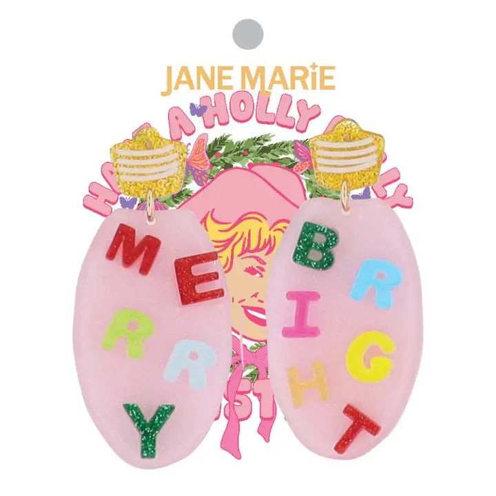 JANE MARIE MERRY AND BRIGHT EARRING