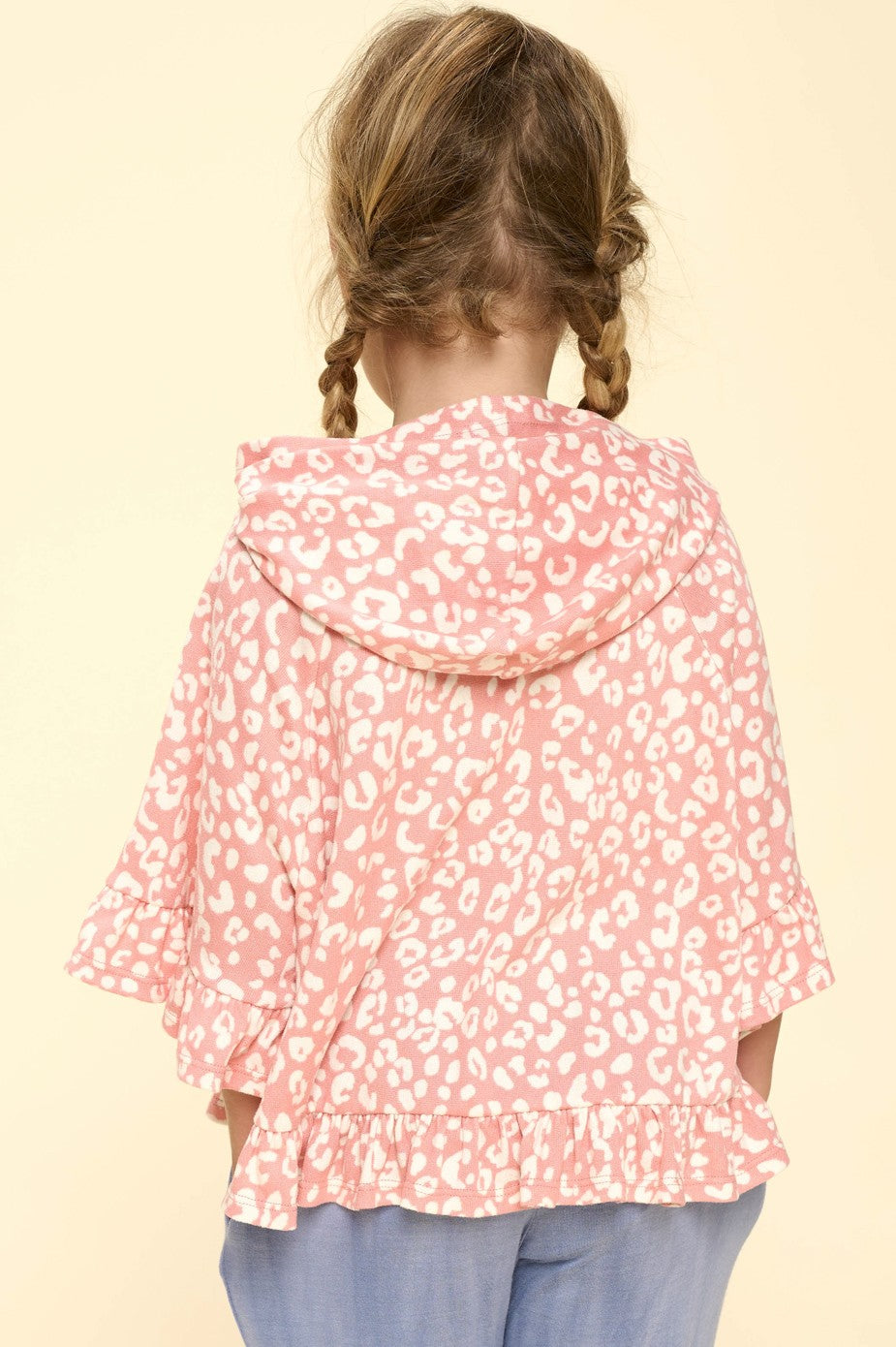 Leopard print 3/4 sleeve Top