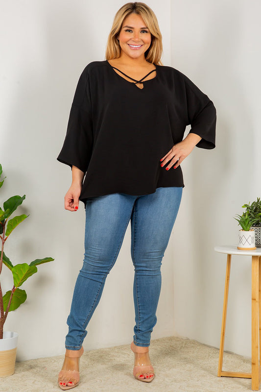 Spaghetti Detail Top