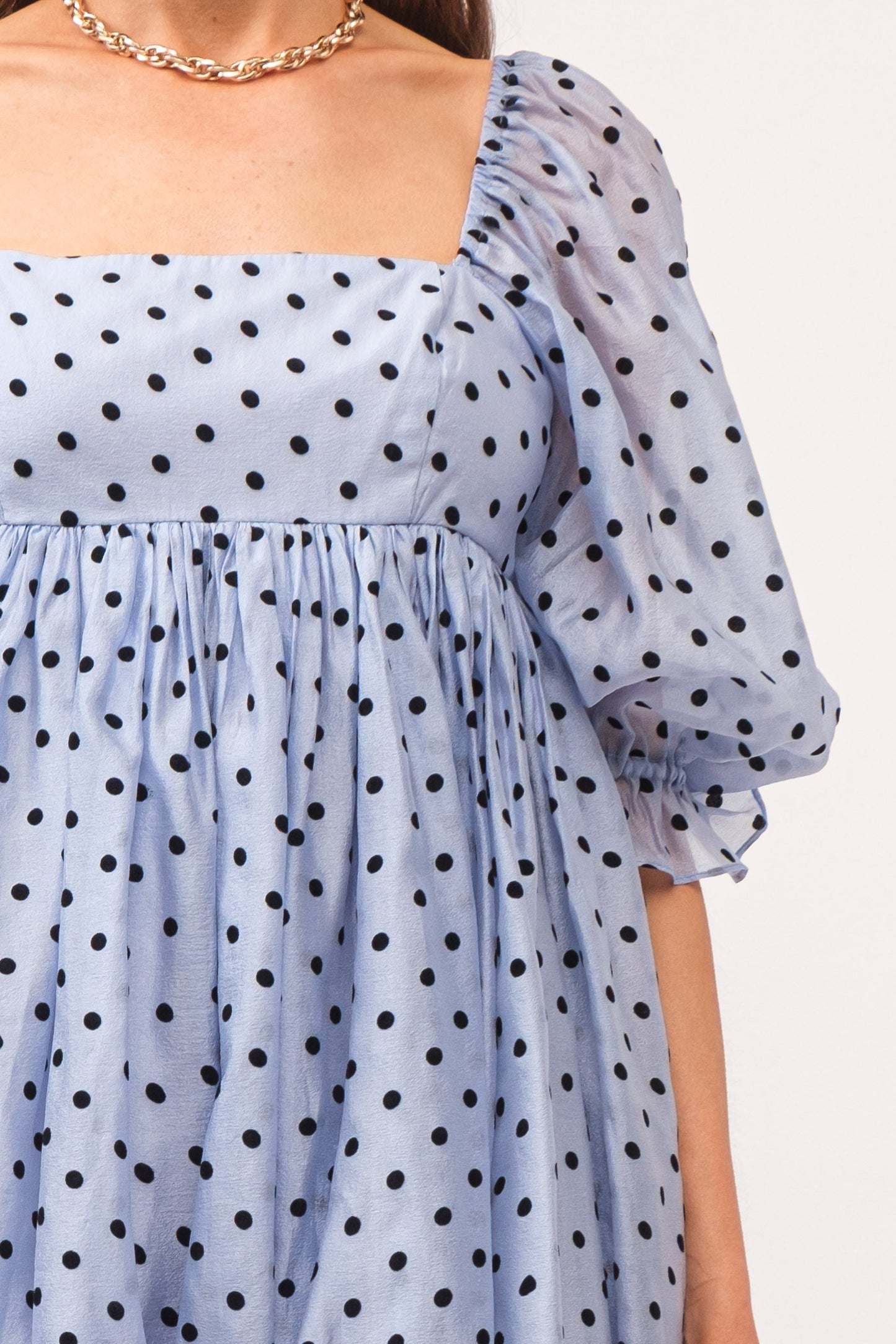 Jacquelyn Polka Dot Mini Dress