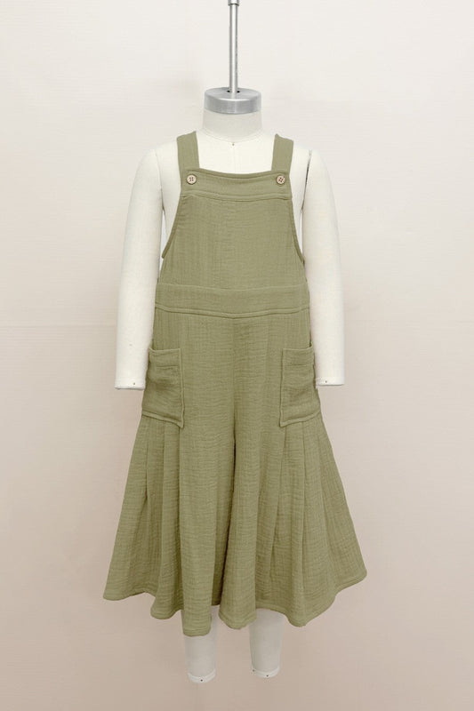 Kids Cotton Gauze Jumpsuit