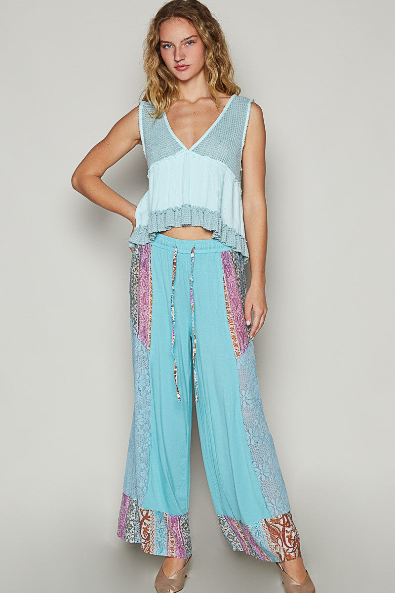 Cropped Babydoll Top