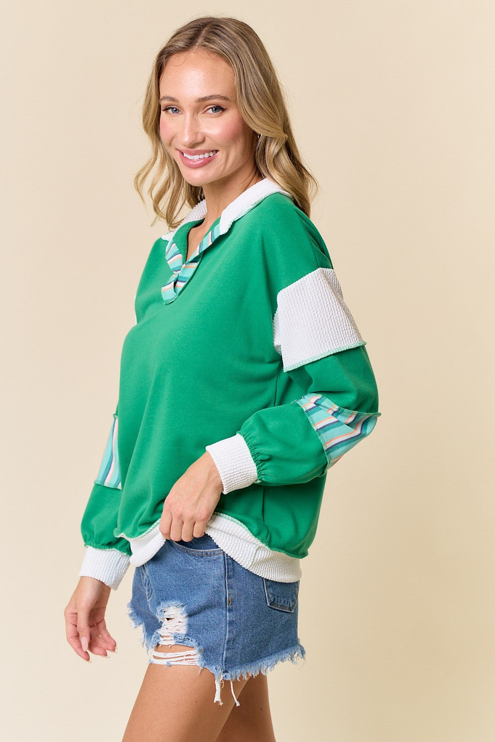Coastal Chic Long Sleeve Shirt