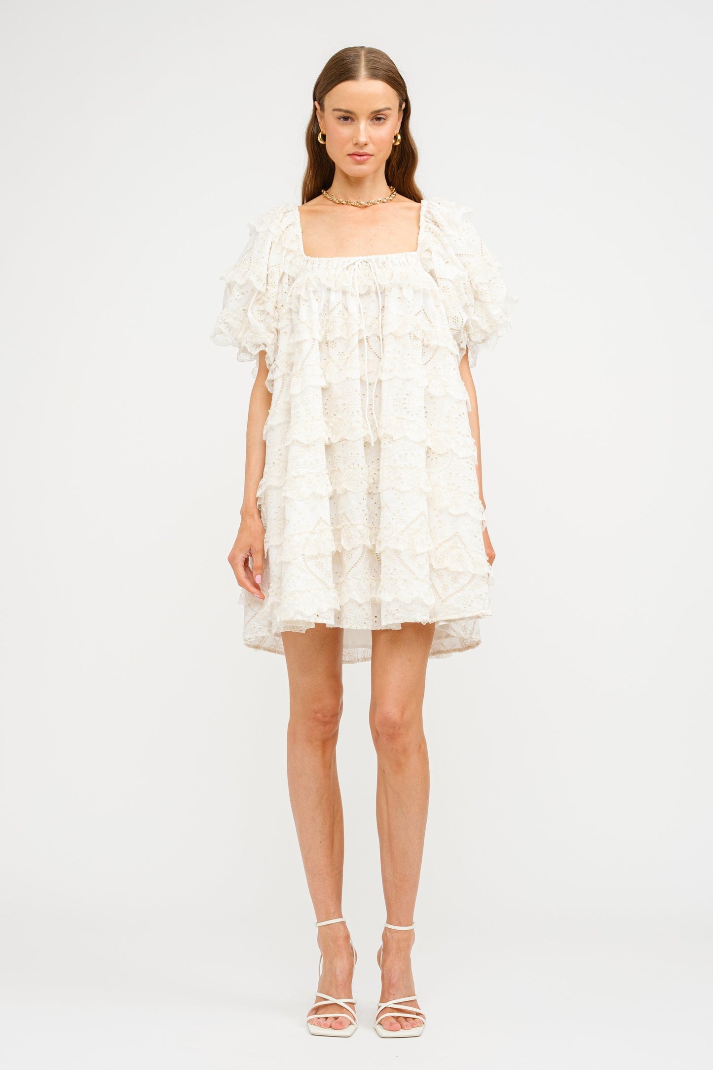 Maddy Lace Babydoll Dress