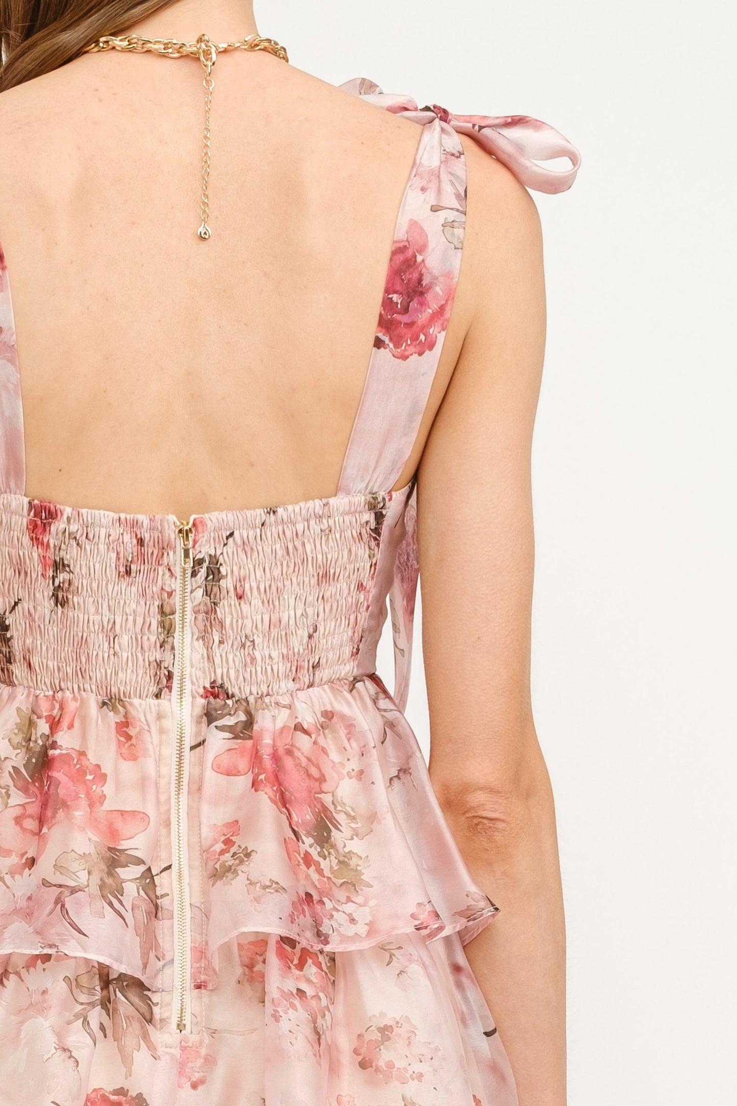 Delilah Floral Tiered Dress