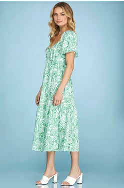 Hello Summer Midi Dress with pockets