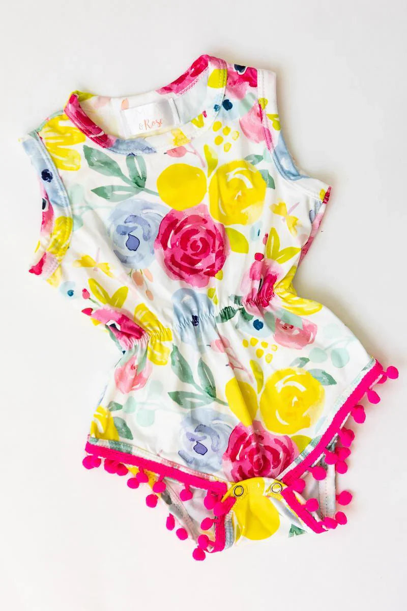 Rosie Pom Pom Romper/Dress