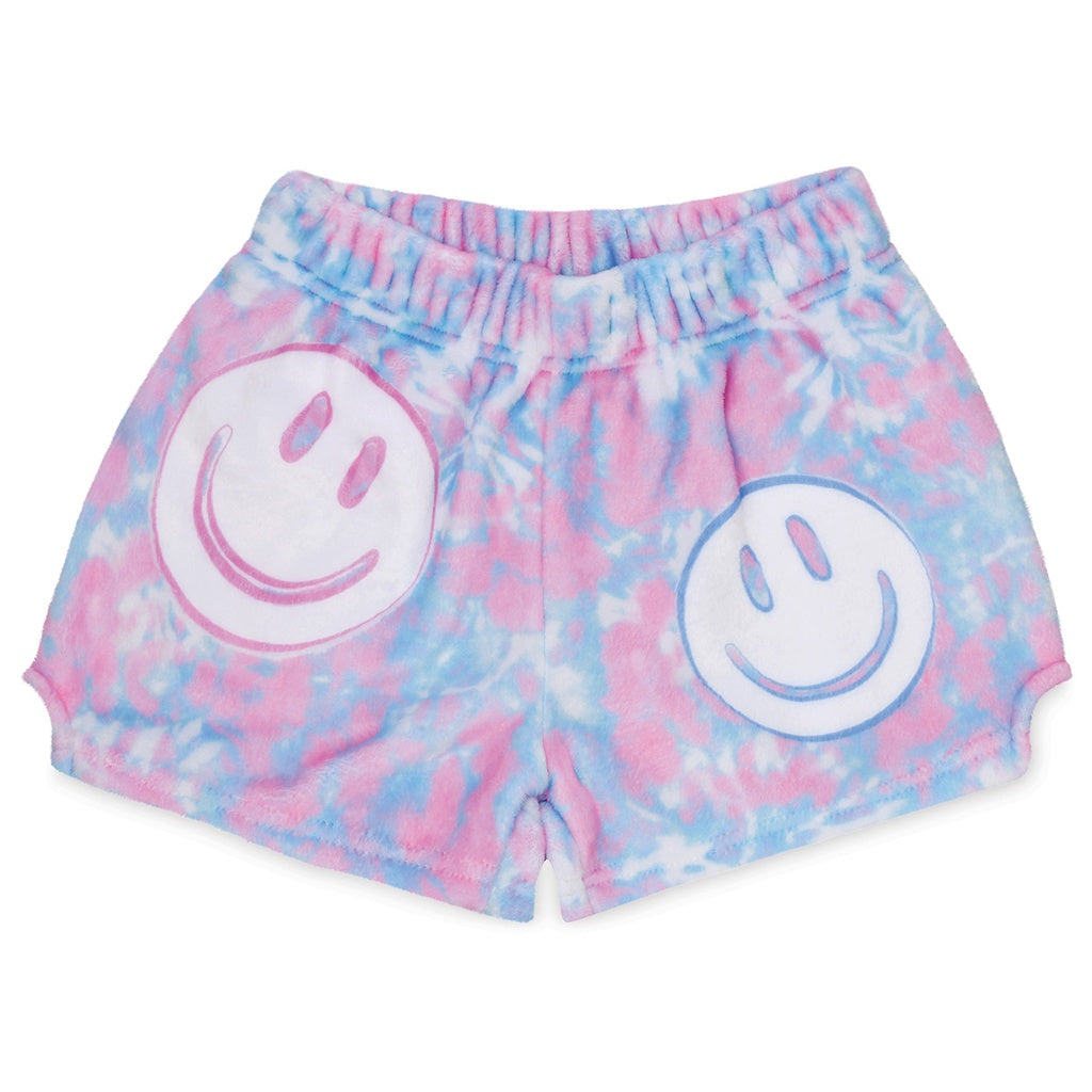 Kids Plush Graphic Shorts