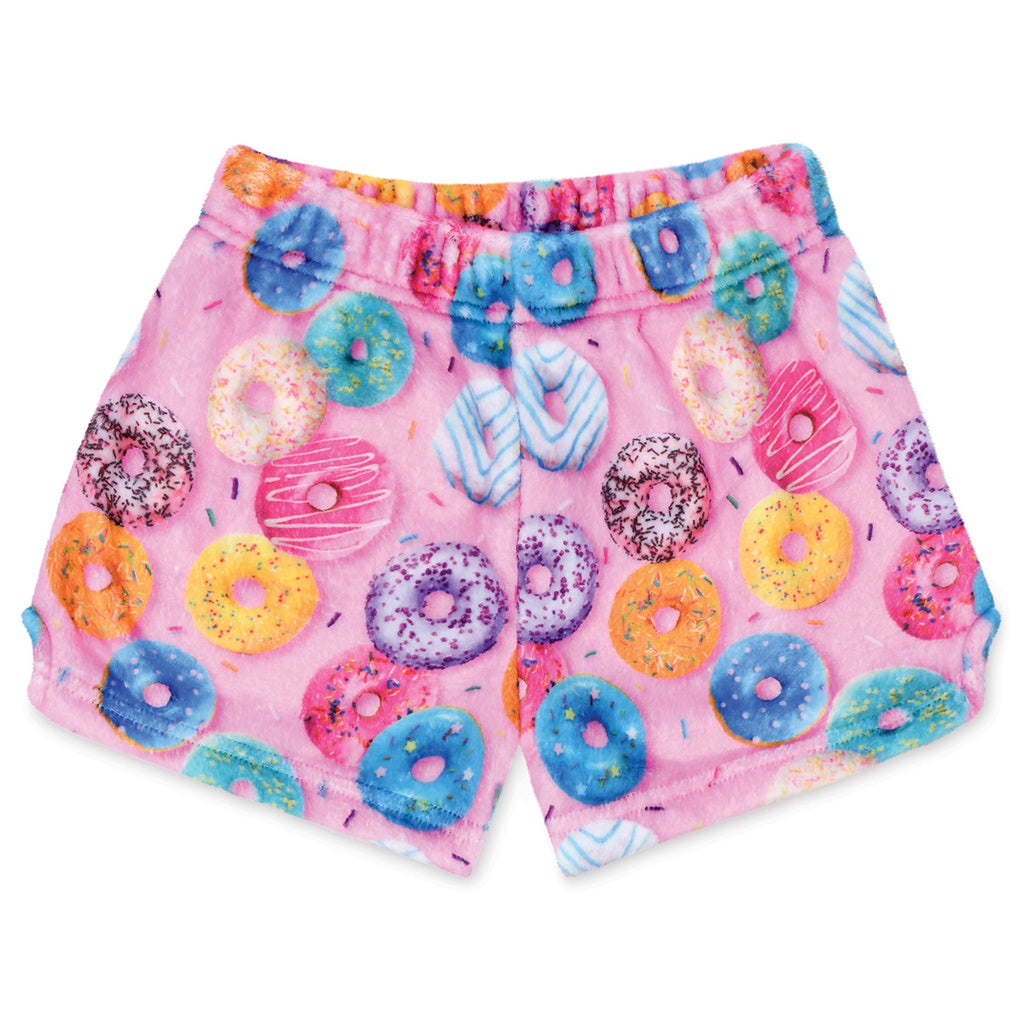 Kids Plush Graphic Shorts