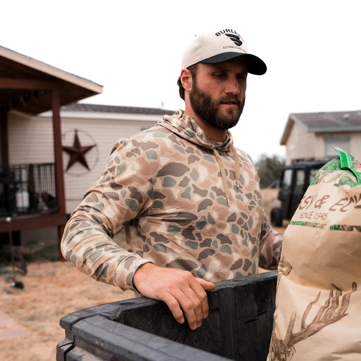 Burlebo performance hoodie pintail