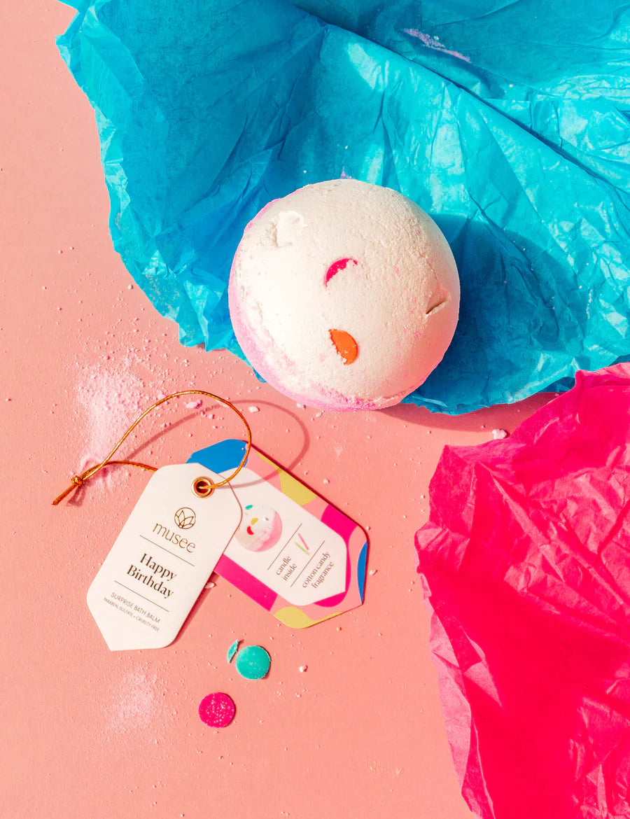 Musee Bath Bomb Happy Birthday