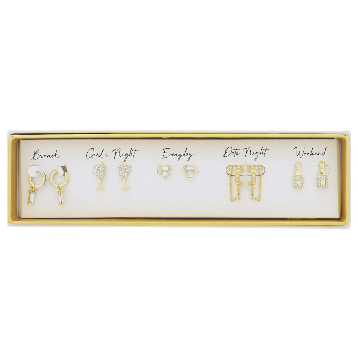 Five For Me Earrings