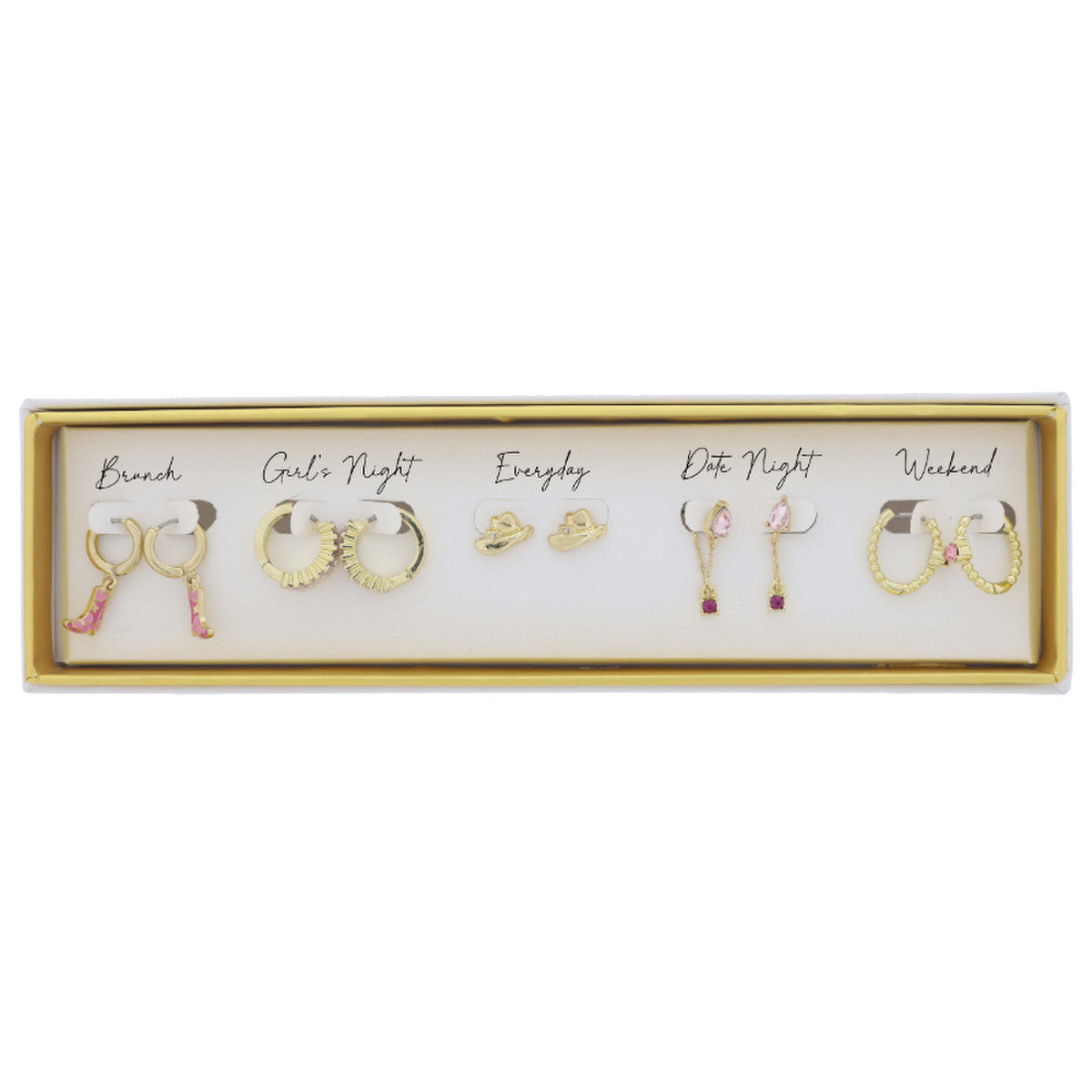 Five For Me Earrings