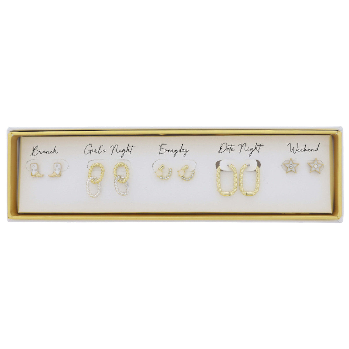 Five For Me Earrings