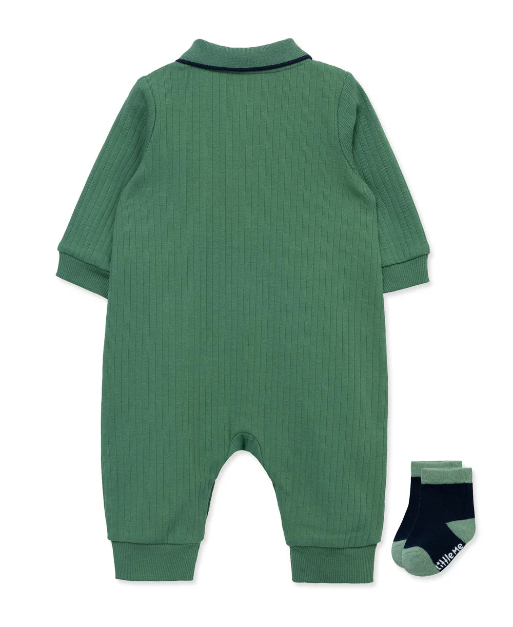 Puppies Coverall Set with Socks