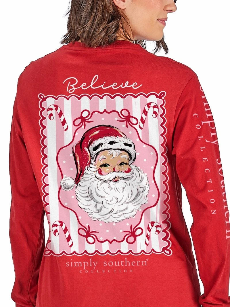 Long Sleeve Santa Shirt