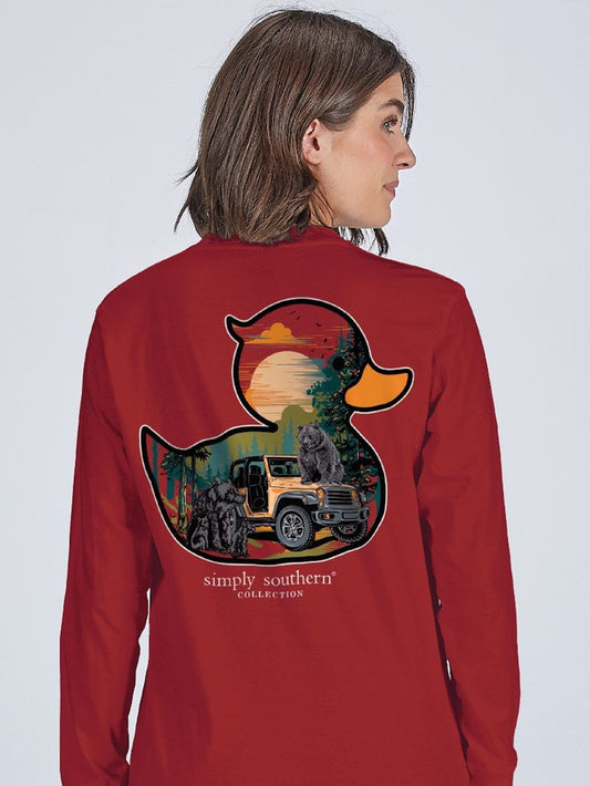 SS Duck Bear Long Sleeve
