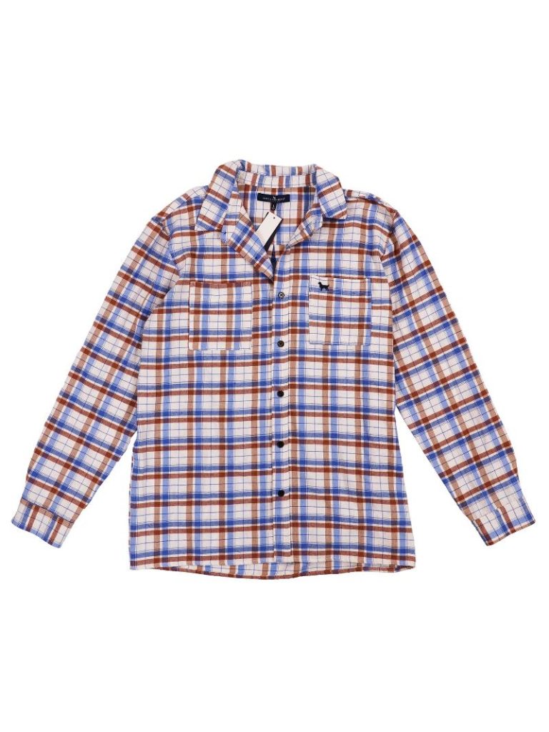 Simply Southern Mens Plaid Brown Shacket