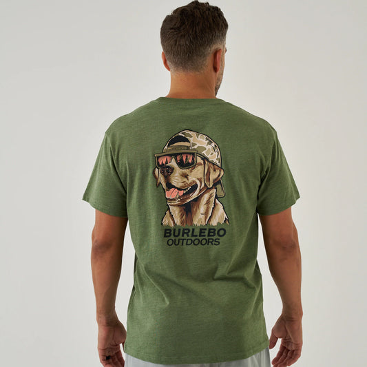 Burlebo Mallard Camo Dog Tee