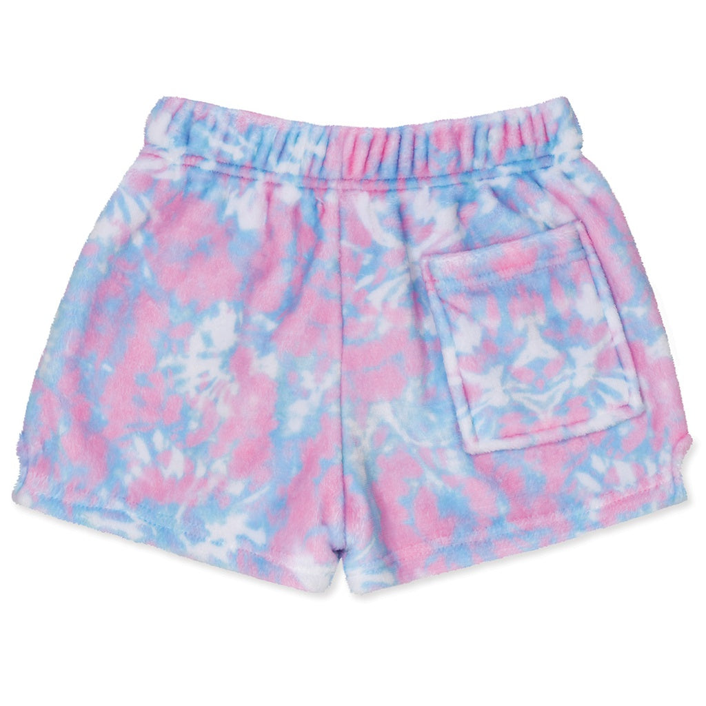 Kids Plush Graphic Shorts