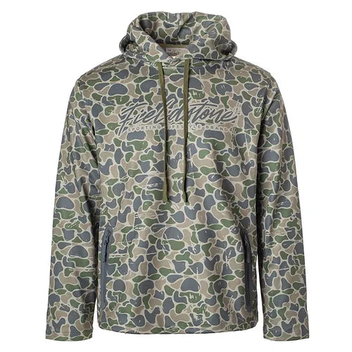 Backwoods Script Camo Hoodie