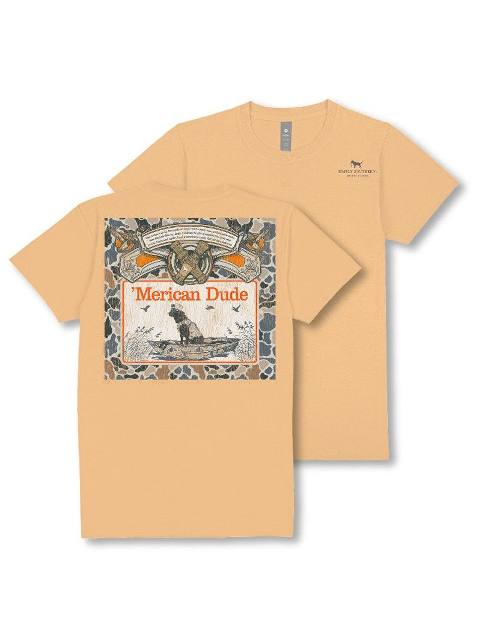 Simply Southern mens duck call t-shirt