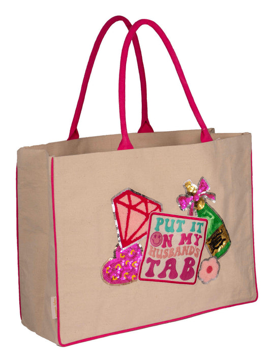 Simply Southern put it on my husbands tab tote