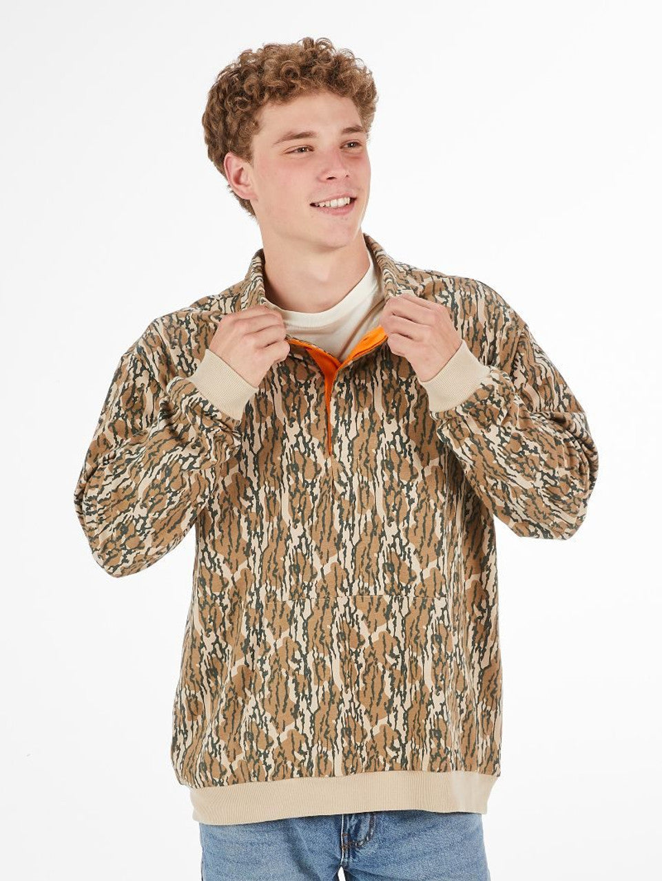 SIMPLY SOUTHERN MENS CAMO PULL OVER