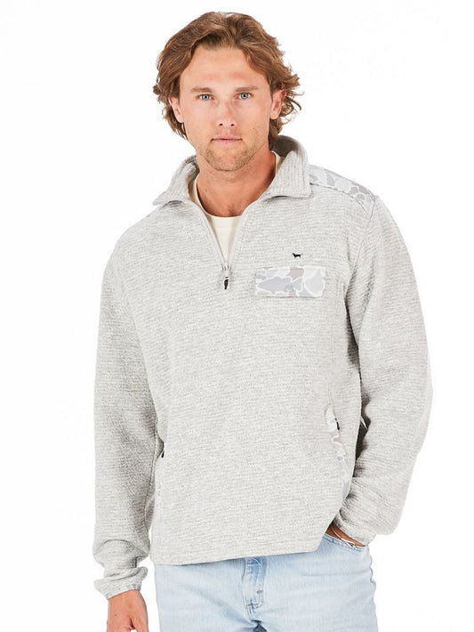 SIMPLY SOUTHERN QURTER ZIP PULL OVER HEATHER