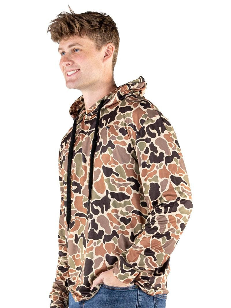 Mens Camo Hoodie