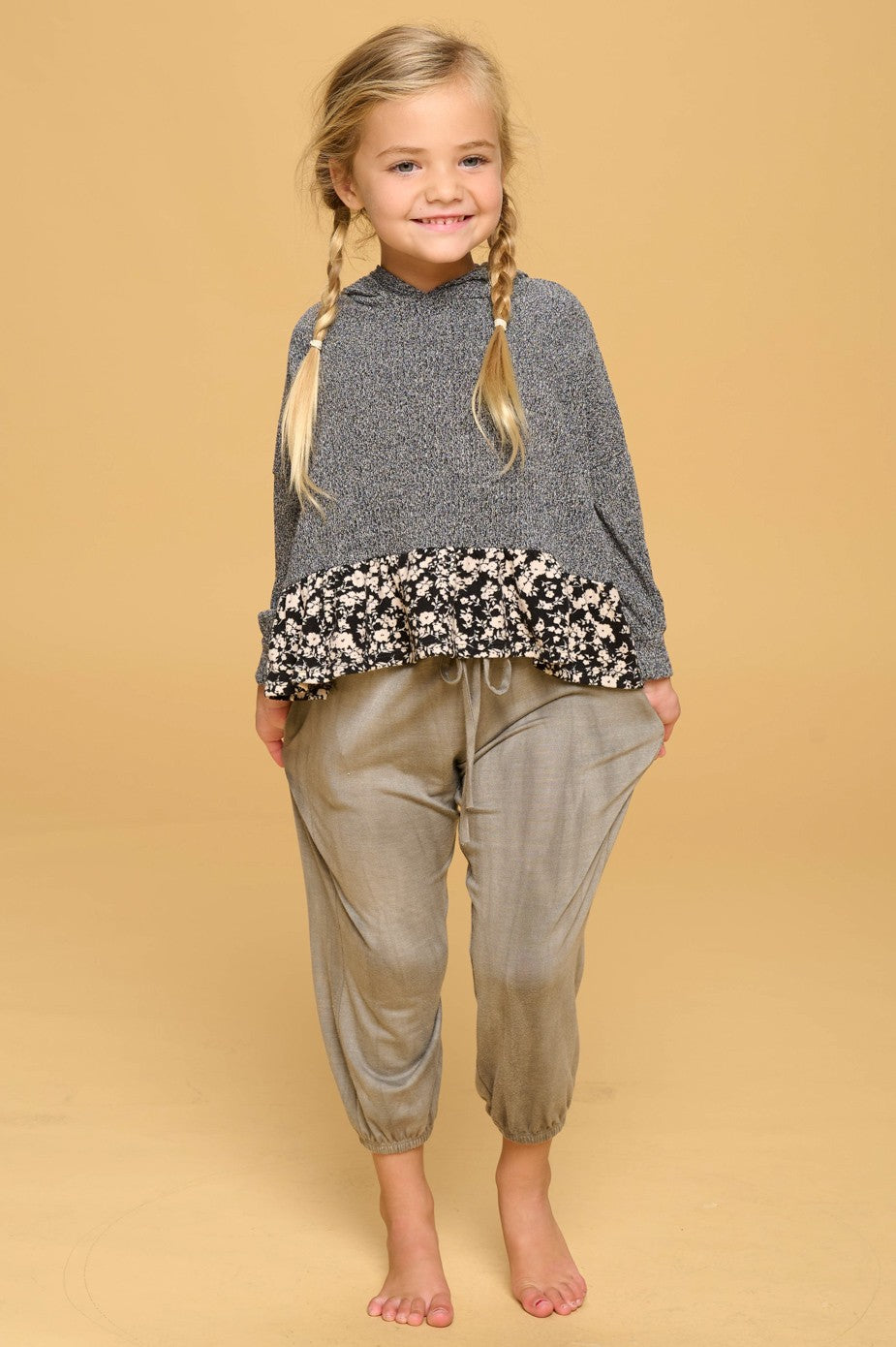 Washed Solid Rayon Pant