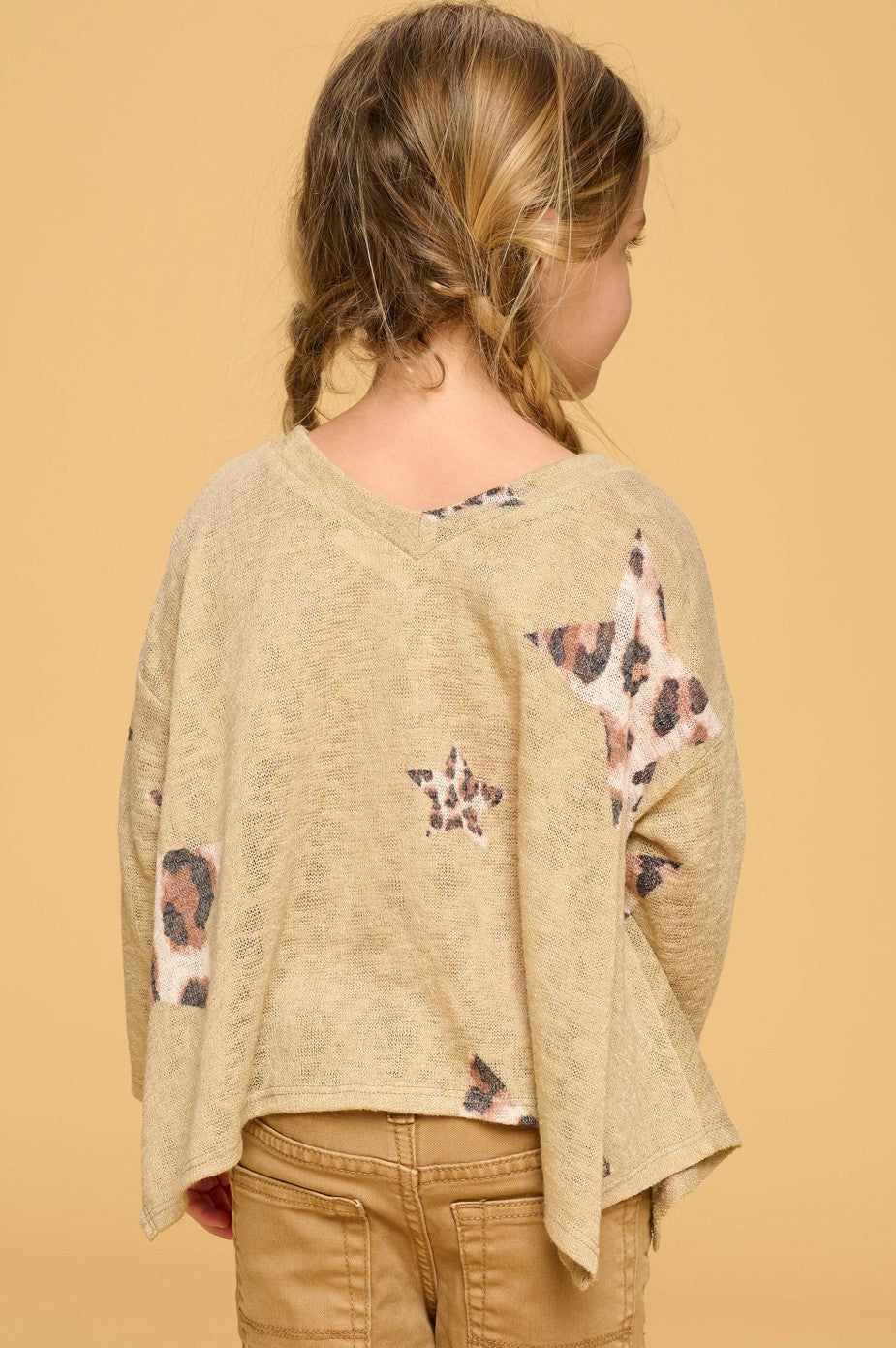 Leopard Star Printed Top