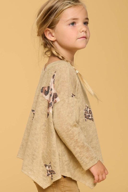 Leopard Star Printed Top