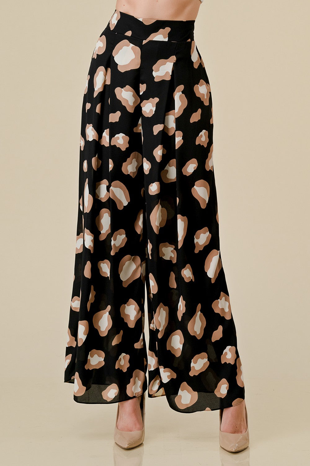 Palazzo Pants Leopard
