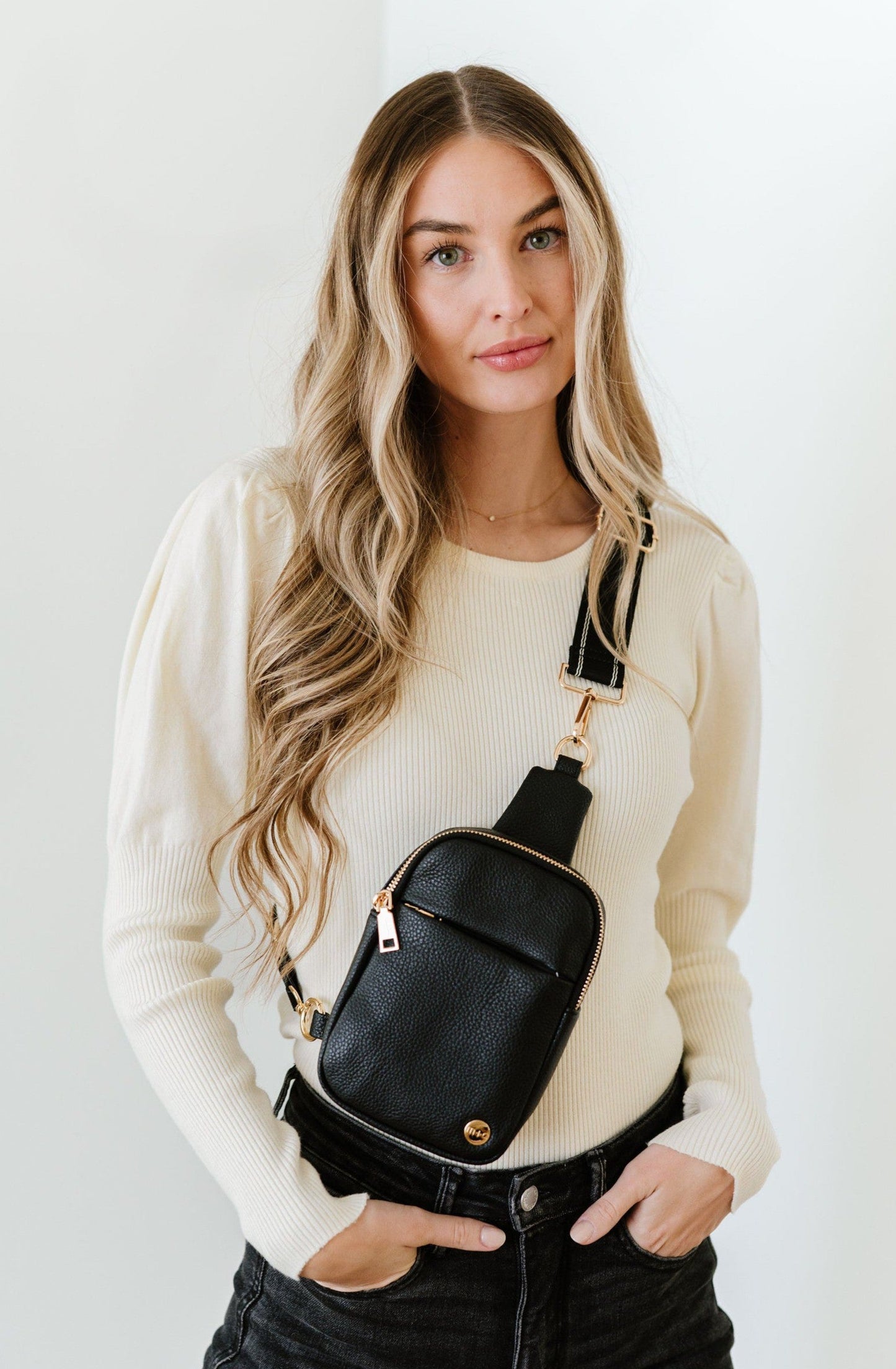 Crossbody Sling Vegan Leather bag