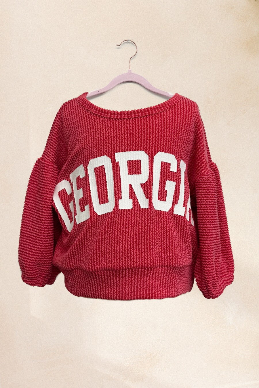 Kids Georgia Puff Sleeve Sweatshirt