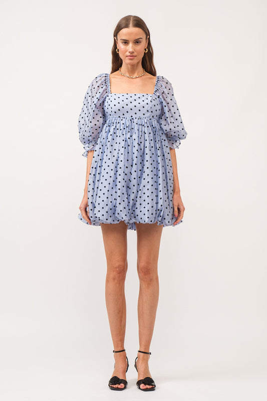 Jacquelyn Polka Dot Mini Dress