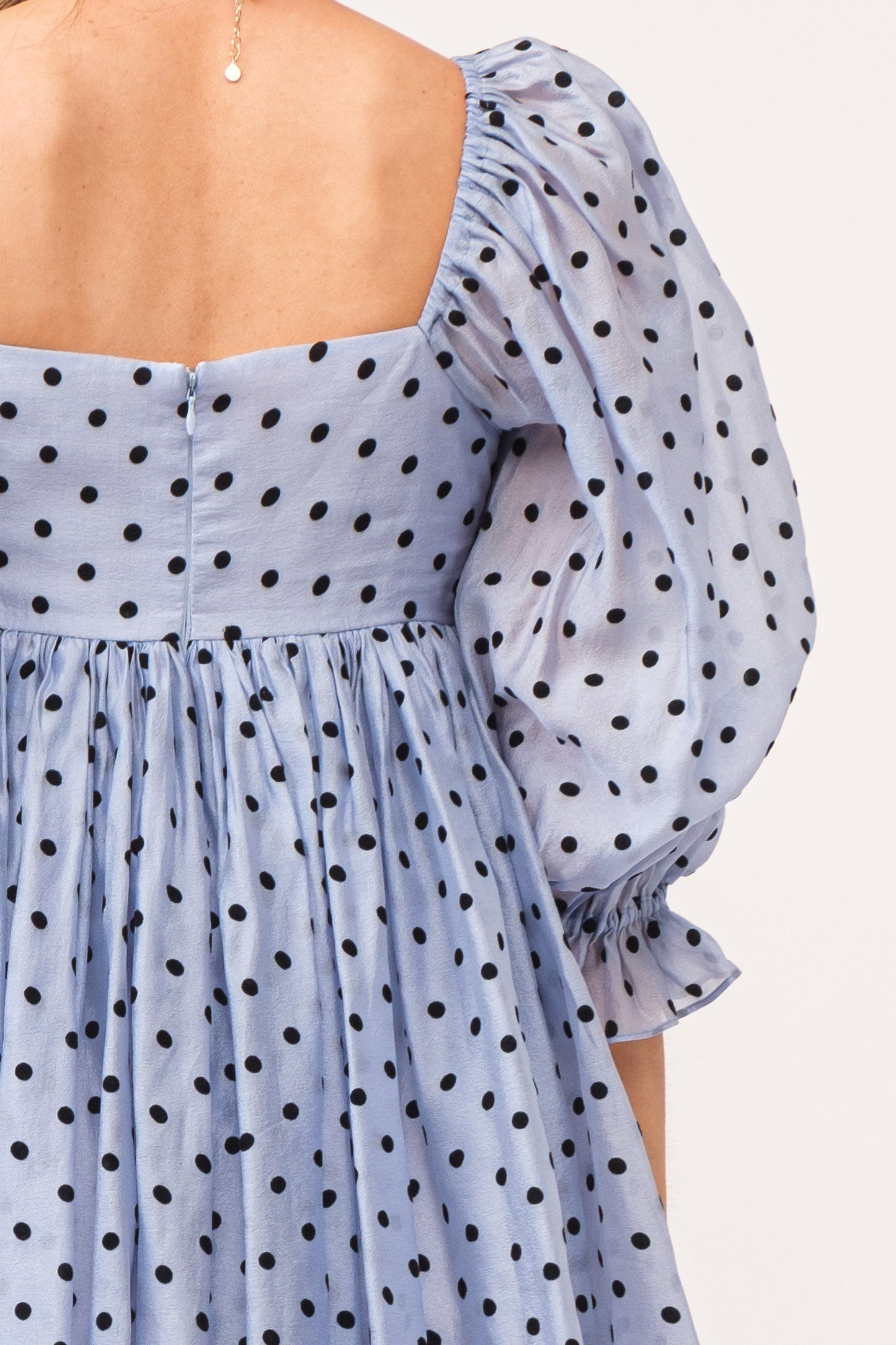 Jacquelyn Polka Dot Mini Dress