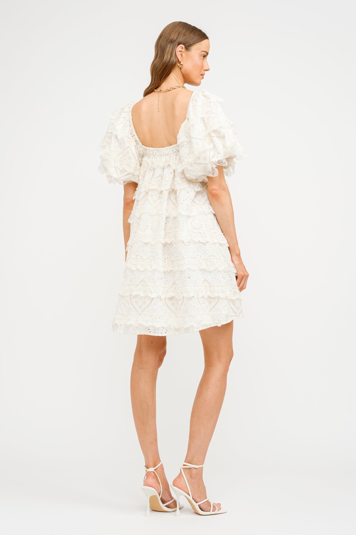 Maddy Lace Babydoll Dress