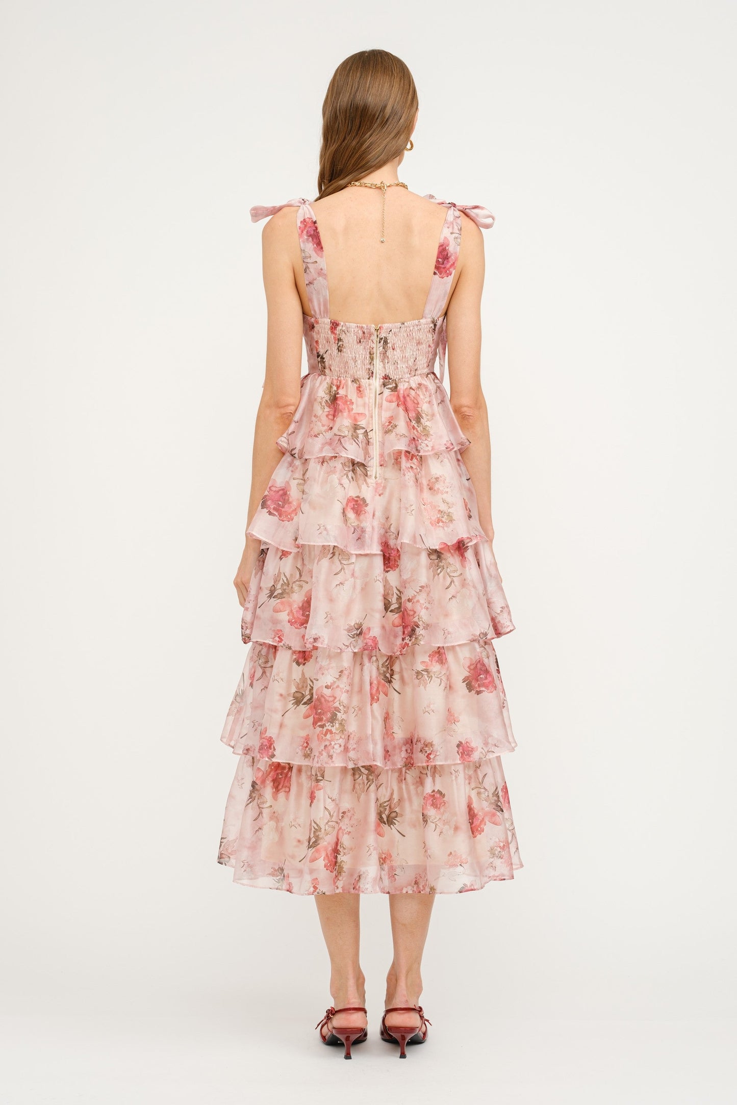 Delilah Floral Tiered Dress