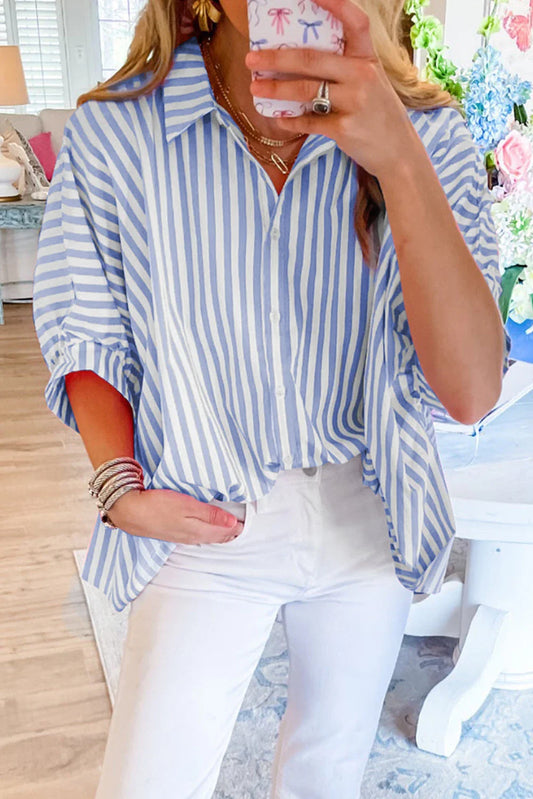 Striped Button Up Shirt