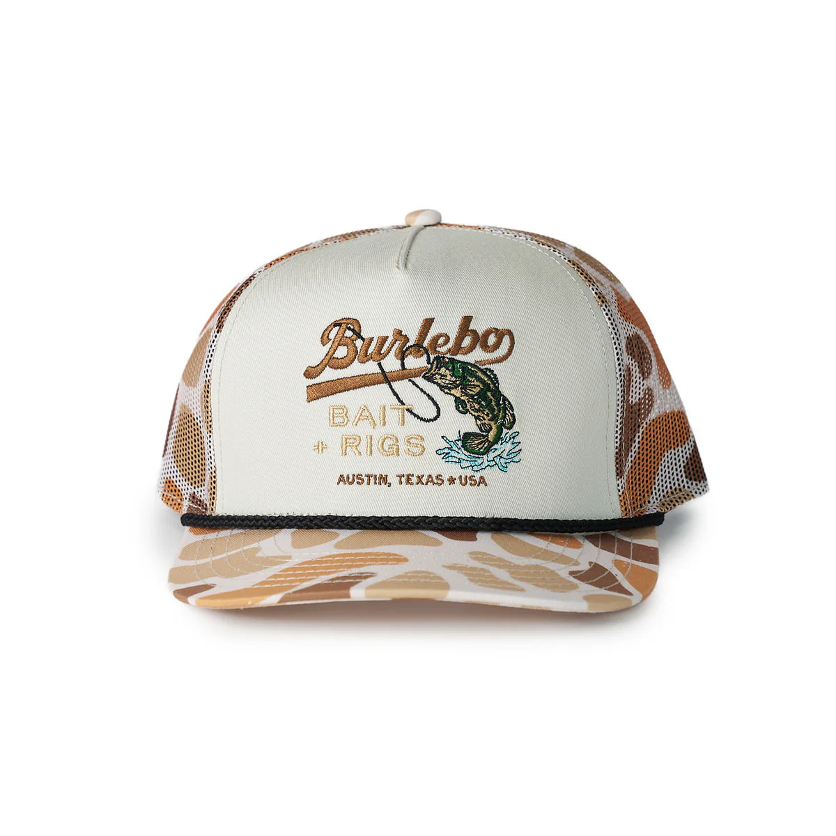 Burlebo Bait and Rigs Camo Hat
