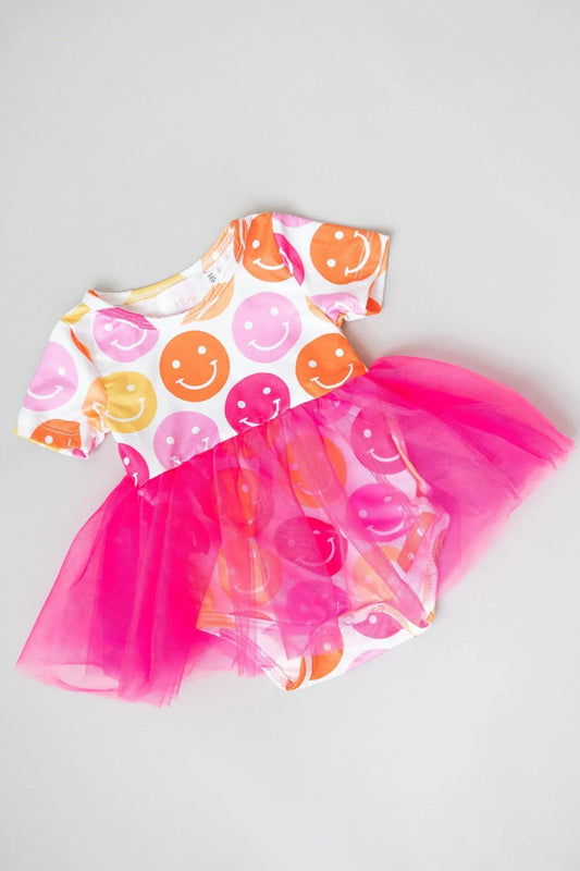 Don't Worry Be Happy Tutu Bodysuit