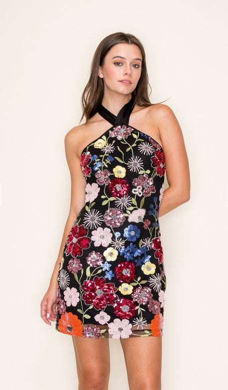 Halter Neck SLEEVELESS MINI