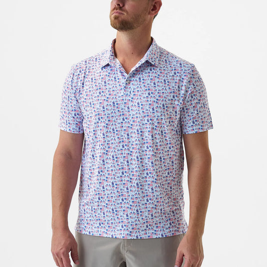 Mens Burlebo Performance Polo Shirt